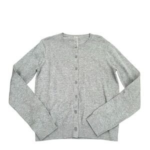 Primary Light Gray Kids Cardigan